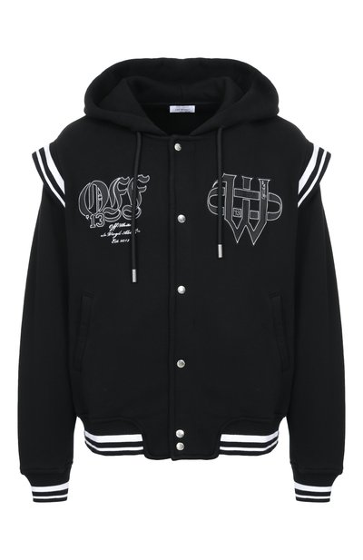 Мужской хлопковая толстовка OFF-WHITE, арт. 0MEK003F25FLE001