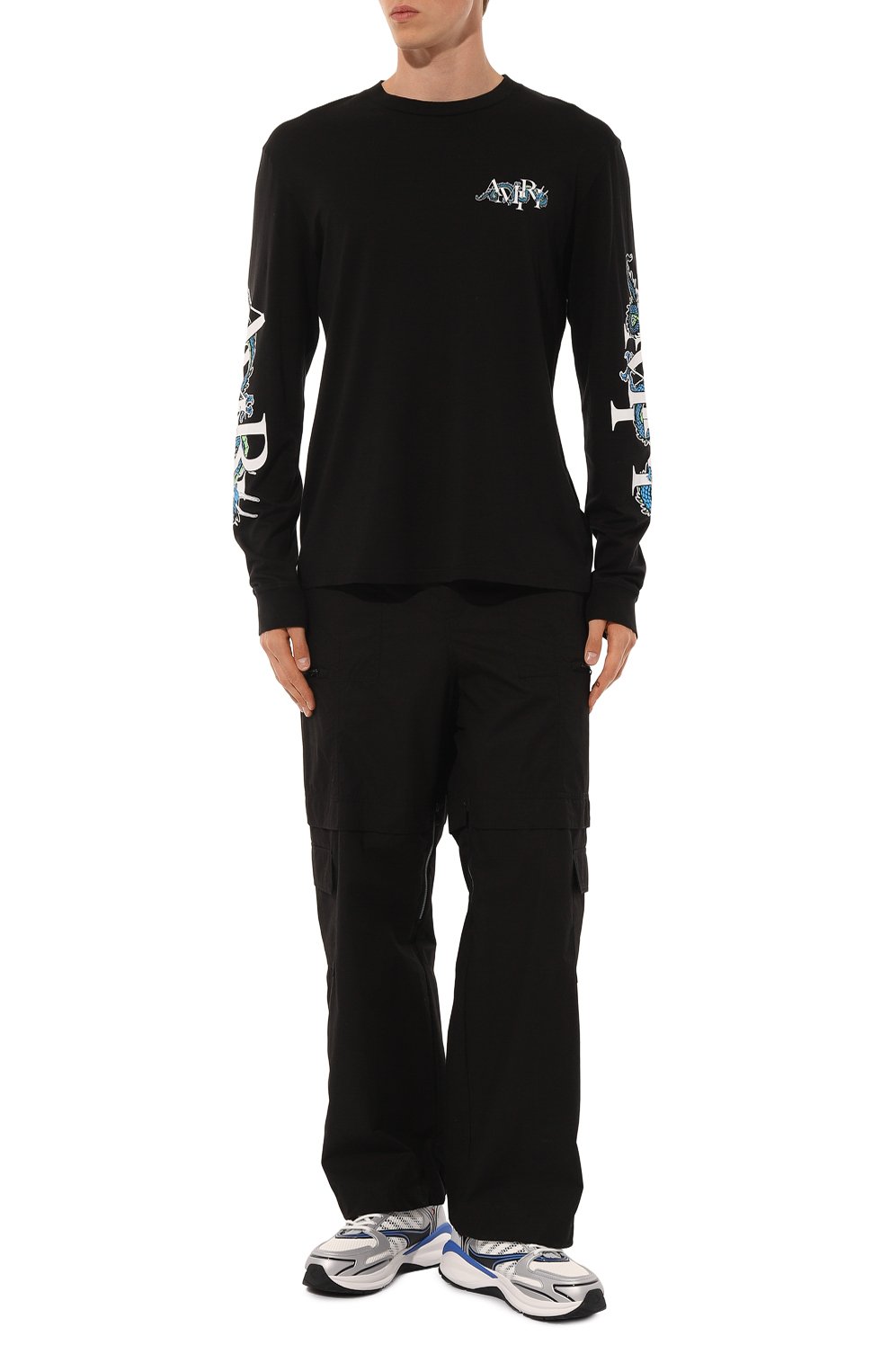 Хлопковый лонгслив AMIRI, арт. AMJYTE1005, фото 2