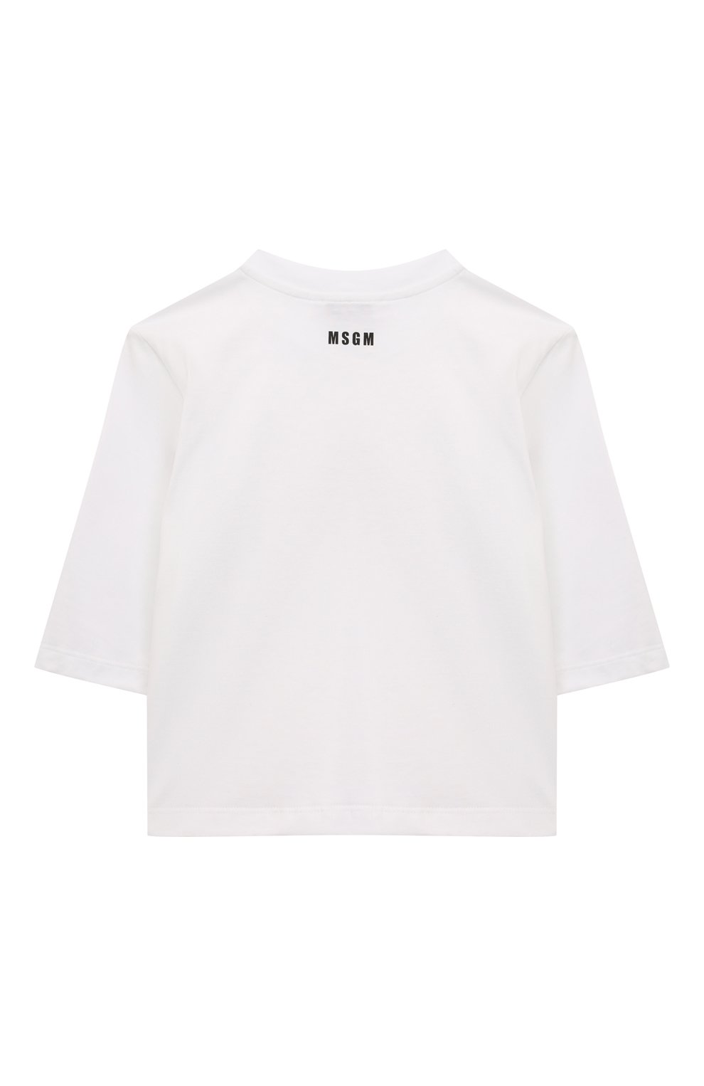 Хлопковая футболка MSGM KIDS, арт. F4MSJGTH116, фото 2