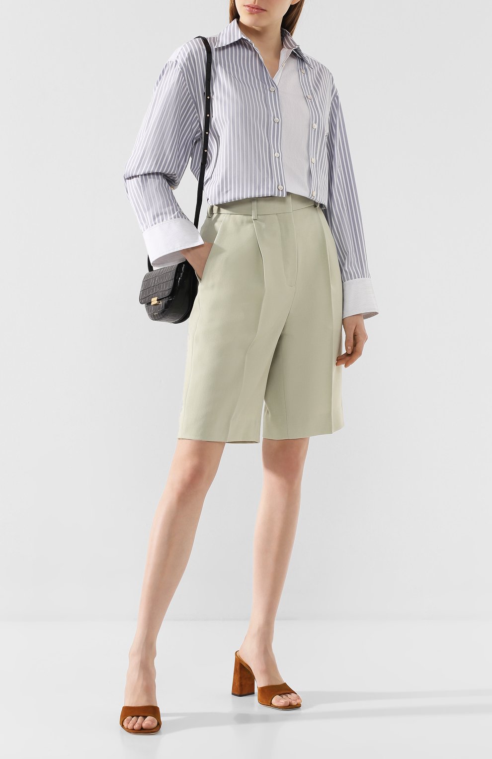 Хлопковая рубашка ERIKA CAVALLINI, арт. P0/P/P0SJ01, фото 2