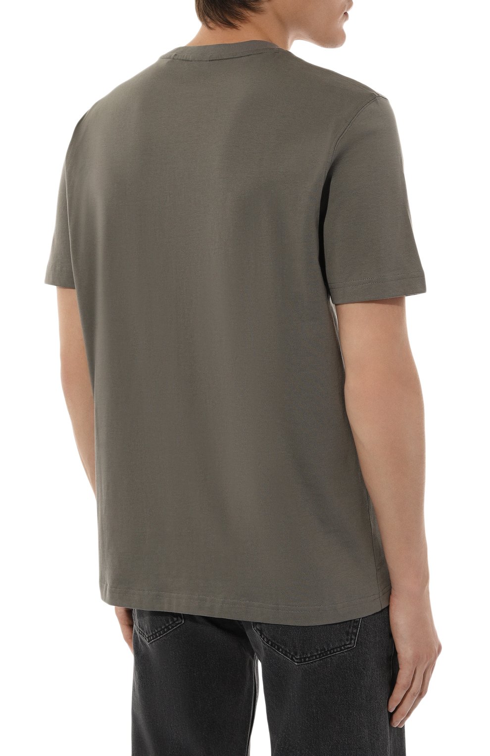 Хлопковая футболка BOSS ORANGE, арт. 50528189, фото 4