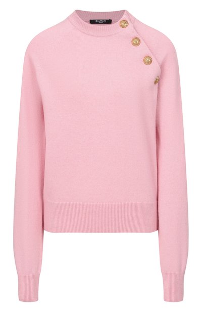 Женский пуловер из кашемира и шерсти BALMAIN, арт. GF1KA130/KI87