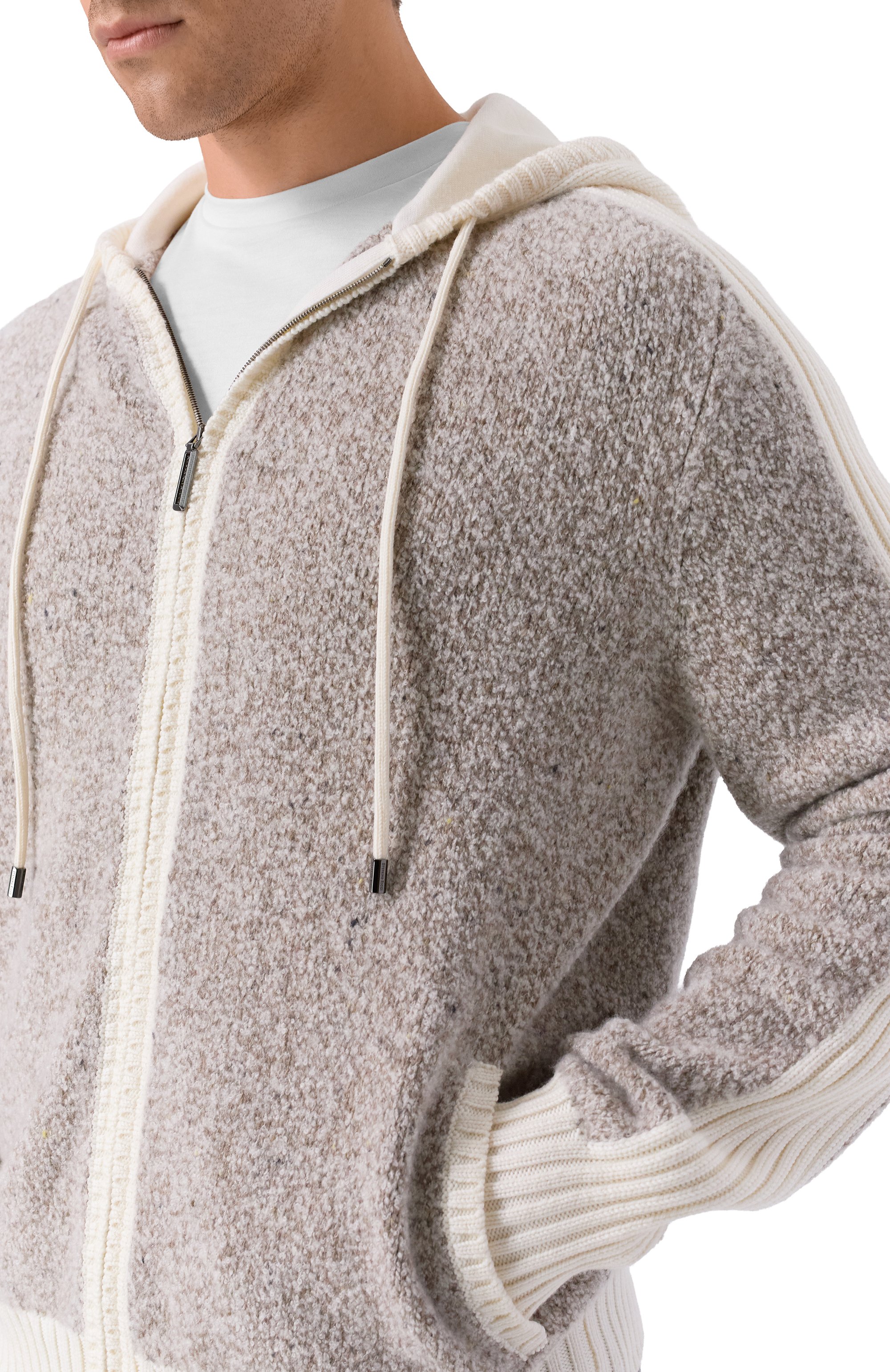 Кардиган из шерсти и кашемира STEFANO RICCI, арт. K404001FCR/F25361, фото 5