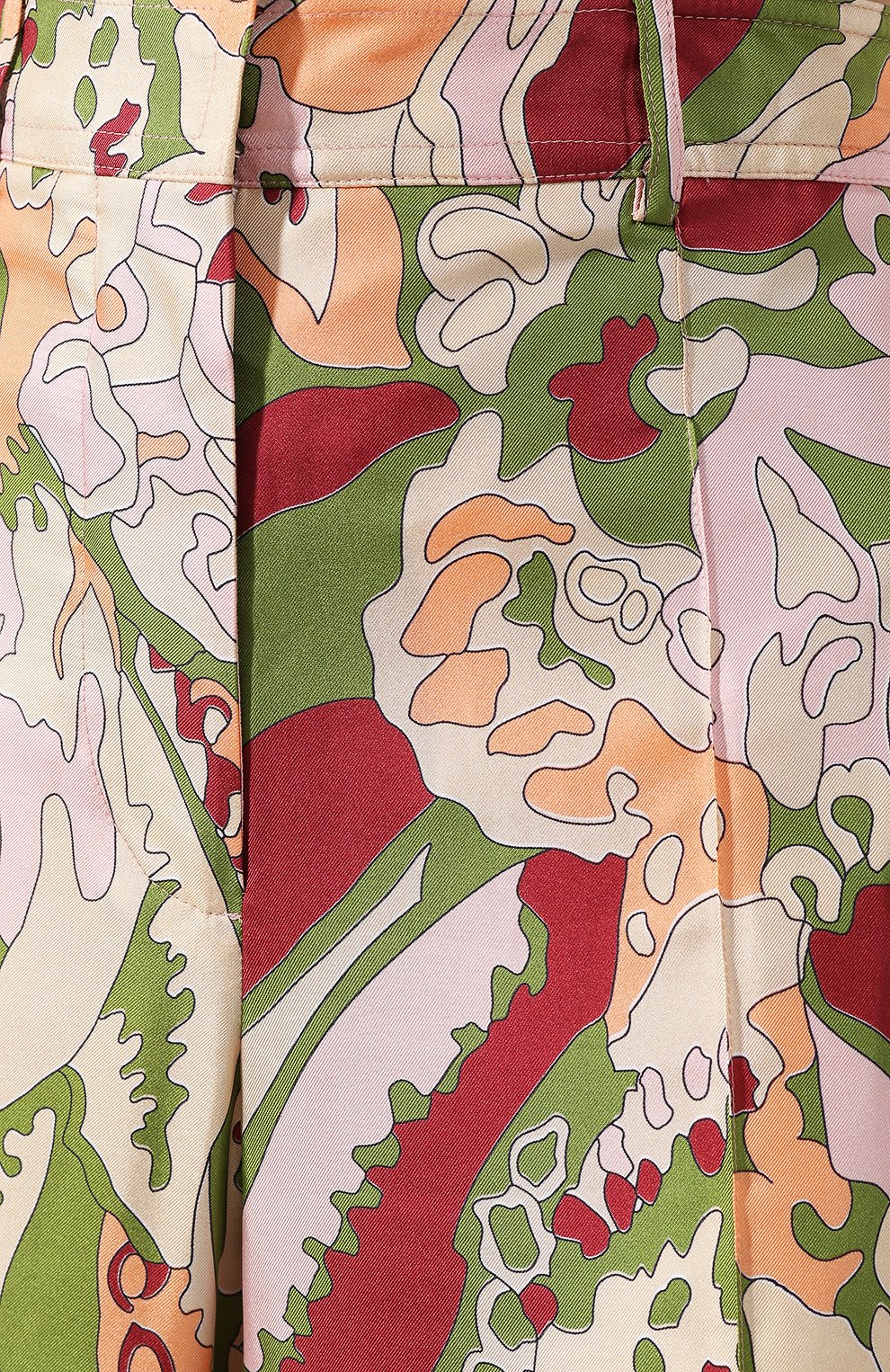 Шелковые брюки VICTORIA BECKHAM, арт. 1120WTR000861C, фото 5