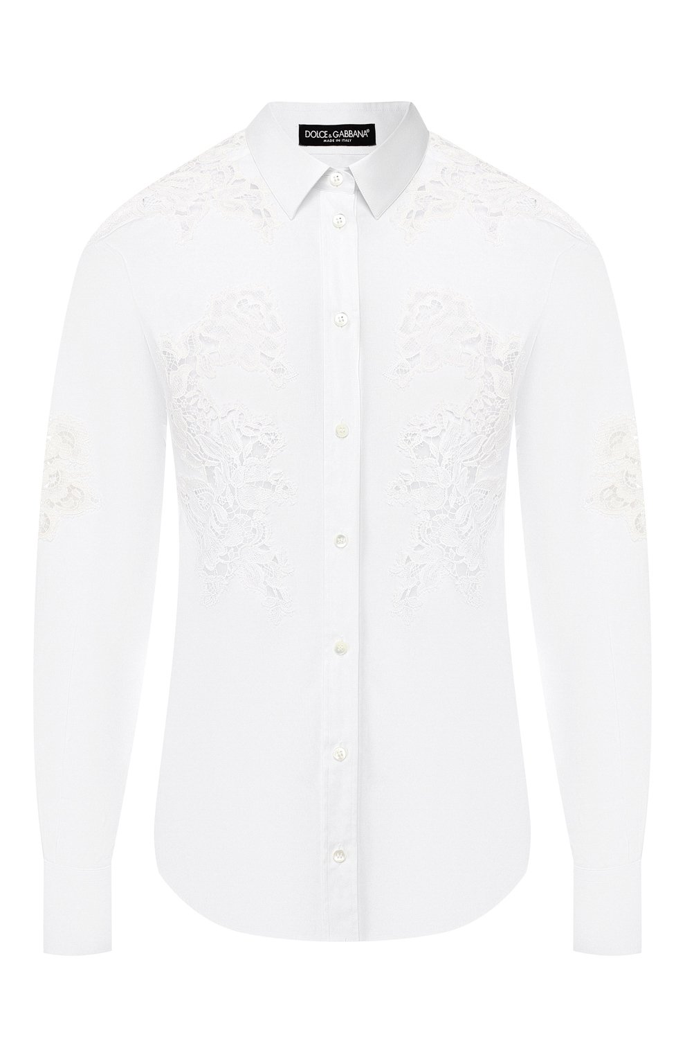 Хлопковая блузка DOLCE & GABBANA, арт. F5K35T/FUEAJ, фото 1