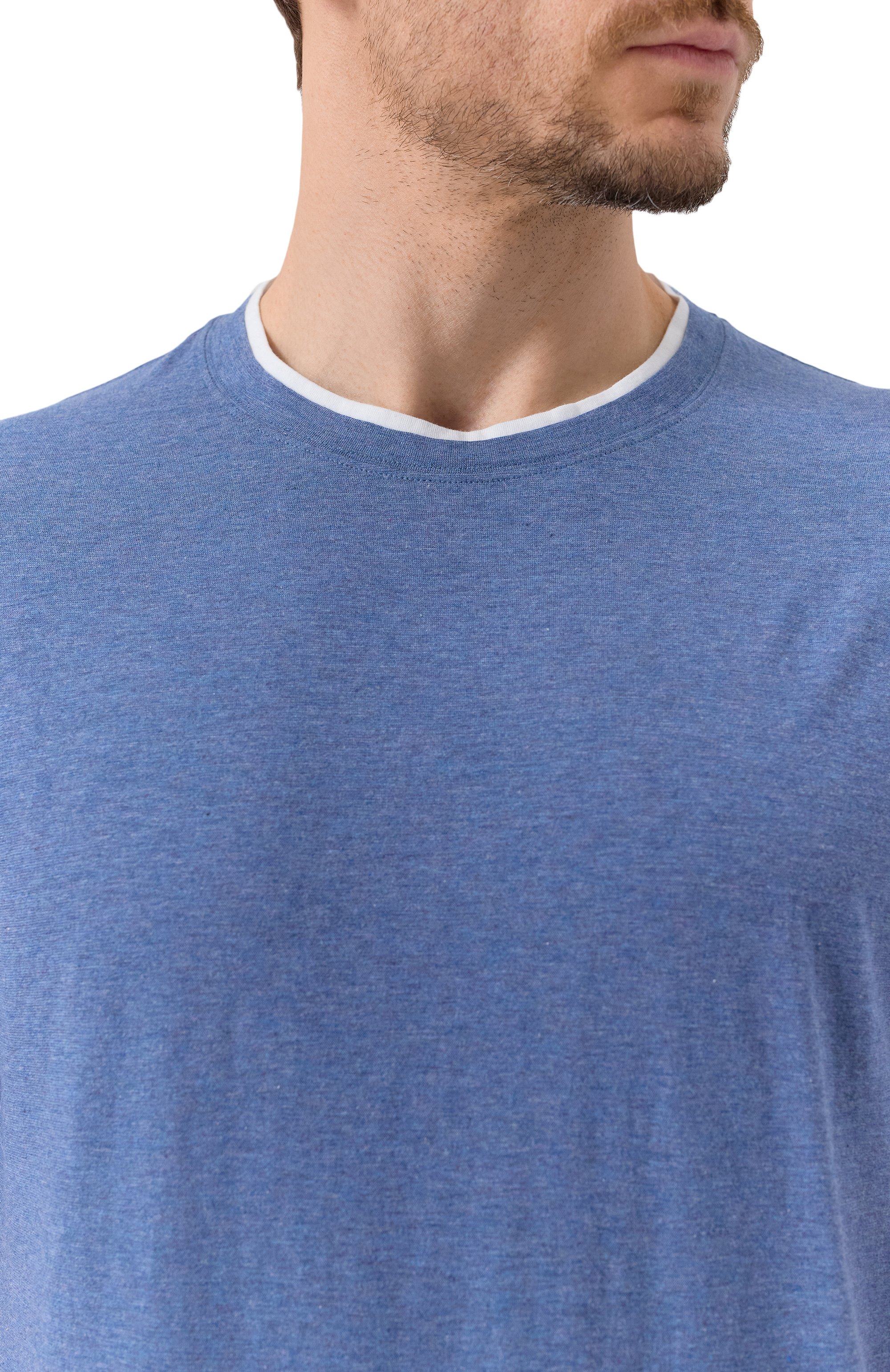 Хлопковая футболка FEDELI, арт. 8UE00200, фото 5