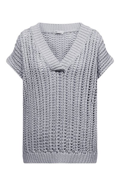 Хлопковый жилет BRUNELLO CUCINELLI, арт. M8E366912, фото 1