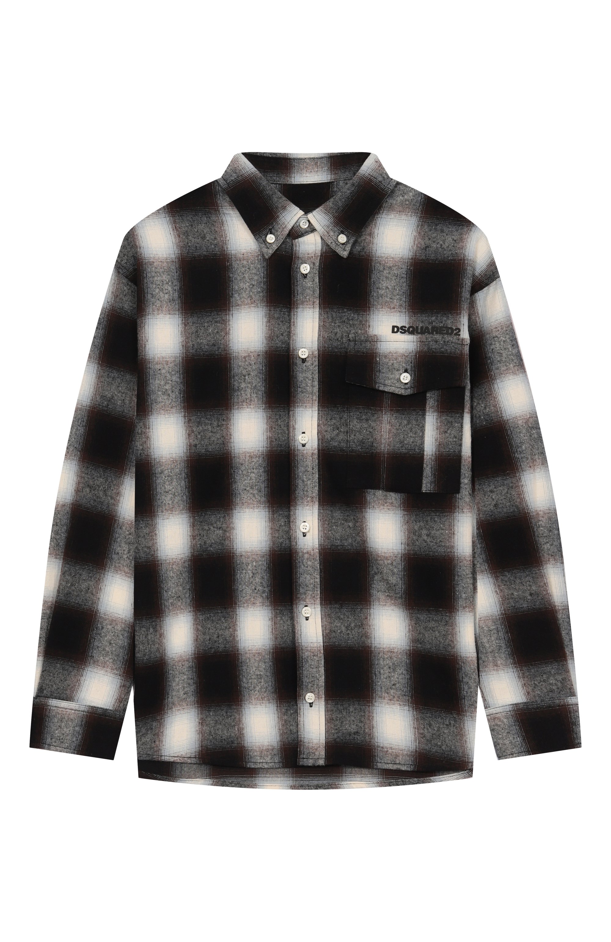 Хлопковая рубашка DSQUARED2, арт. DQ3075/D0AED, фото 1