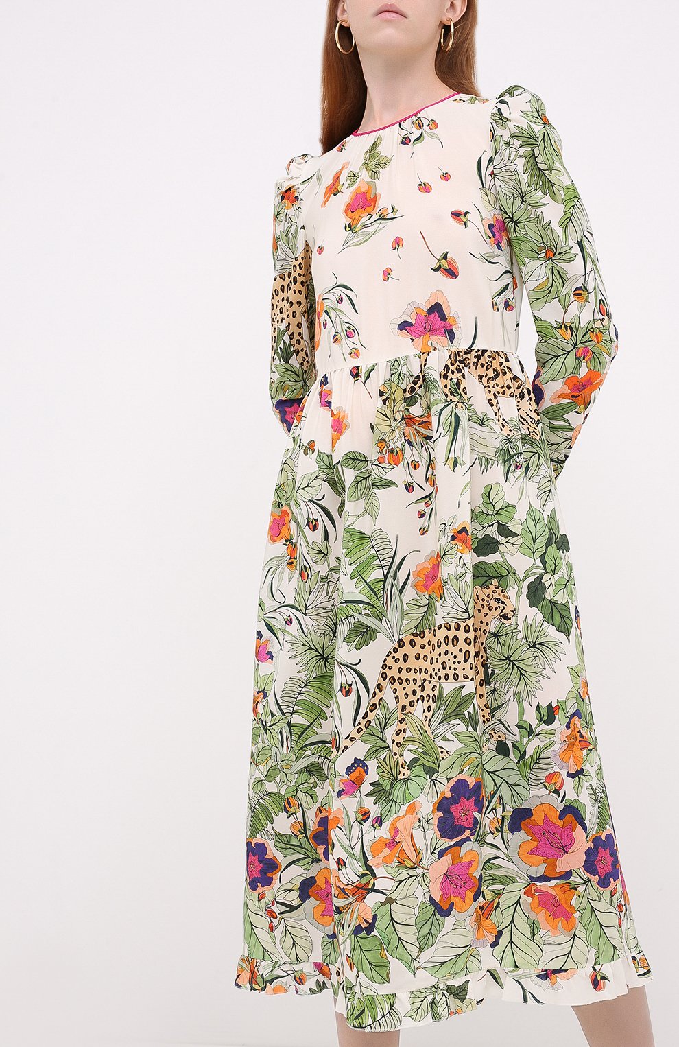 Шелковое платье REDVALENTINO, арт. UR3VAR75/56L, фото 3