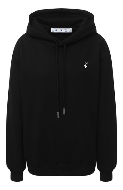 Женский хлопковое худи OFF-WHITE, арт. 0WBB032E20JER0011055