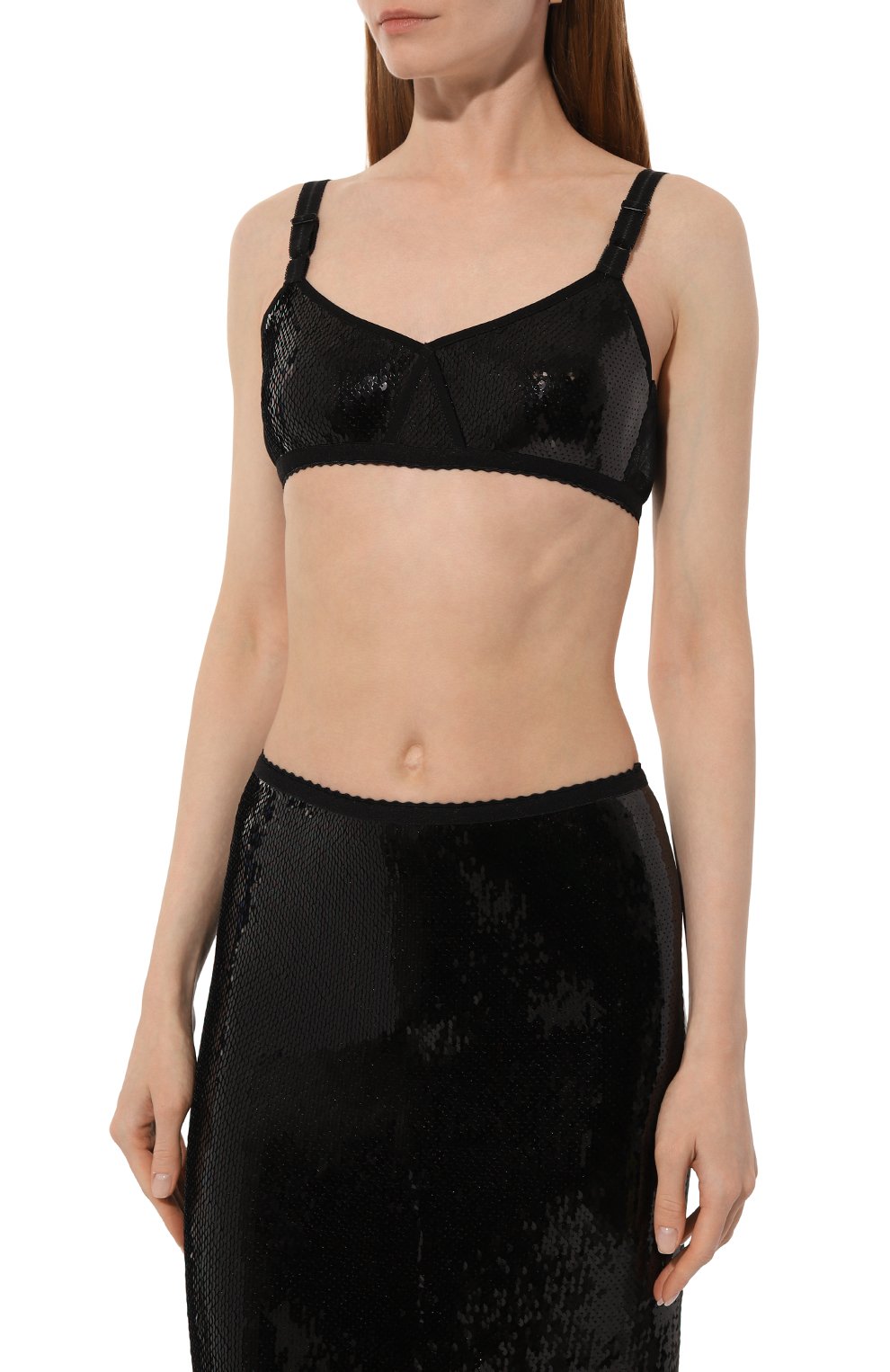 Бра-топ с отделкой пайетками N21, арт. 1701/4728, фото 3