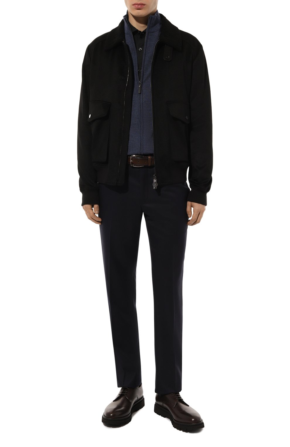 Комбинированный бомбер STEFANO RICCI, арт. M7J2300030/C071HC, фото 2