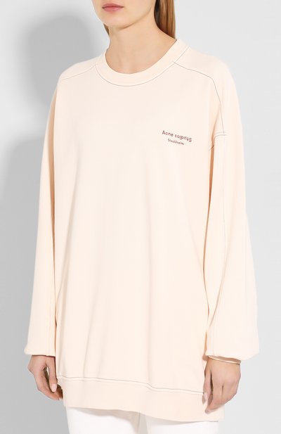 Хлопковый свитшот ACNE STUDIOS, арт. AI0007, фото 3