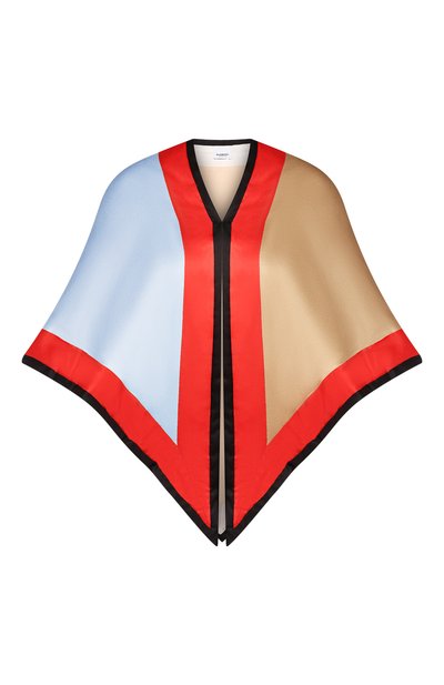 Женская шелковая накидка BURBERRY, арт. 8016738