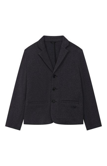 Пиджак из вискозы и хлопка EMPORIO ARMANI, арт. EB000616/AF16695