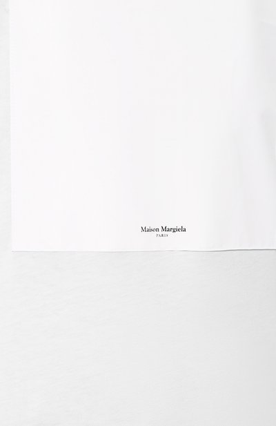 Хлопковая футболка MAISON MARGIELA, арт. S50GC0560/S23182, фото 5