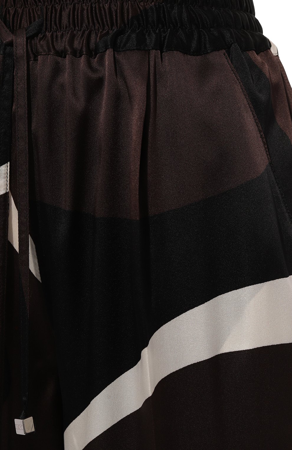 Шелковые брюки KITON, арт. D58102K0563E01, фото 5