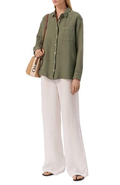 Льняная рубашка 120% LINO, арт. 33ALIW19GE/0000115, фото 2