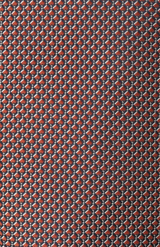 Шелковый галстук Brioni 061D00/PD494 Коричневый  061D00/PD494 Фото 4