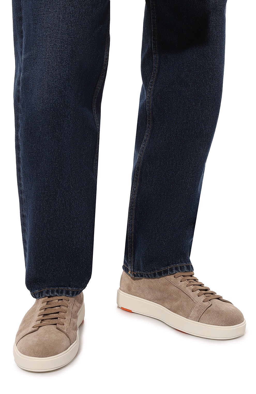 Замшевые кеды cleanic SANTONI, арт. MBCD21571BARCSB7E82, фото 3