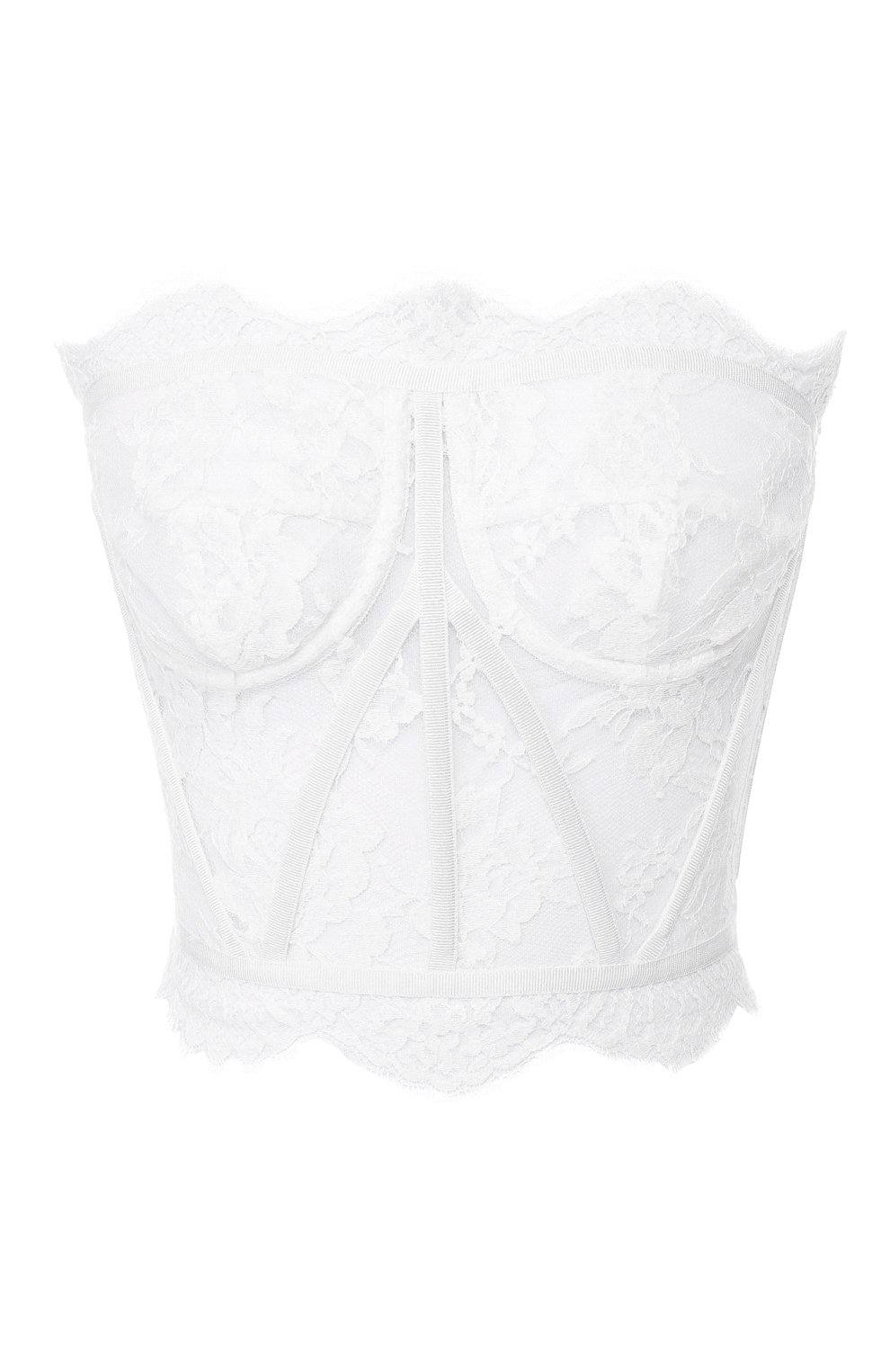 Кружевной топ-бюстье DOLCE & GABBANA, арт. F72X4T/HLMQJ, фото 1