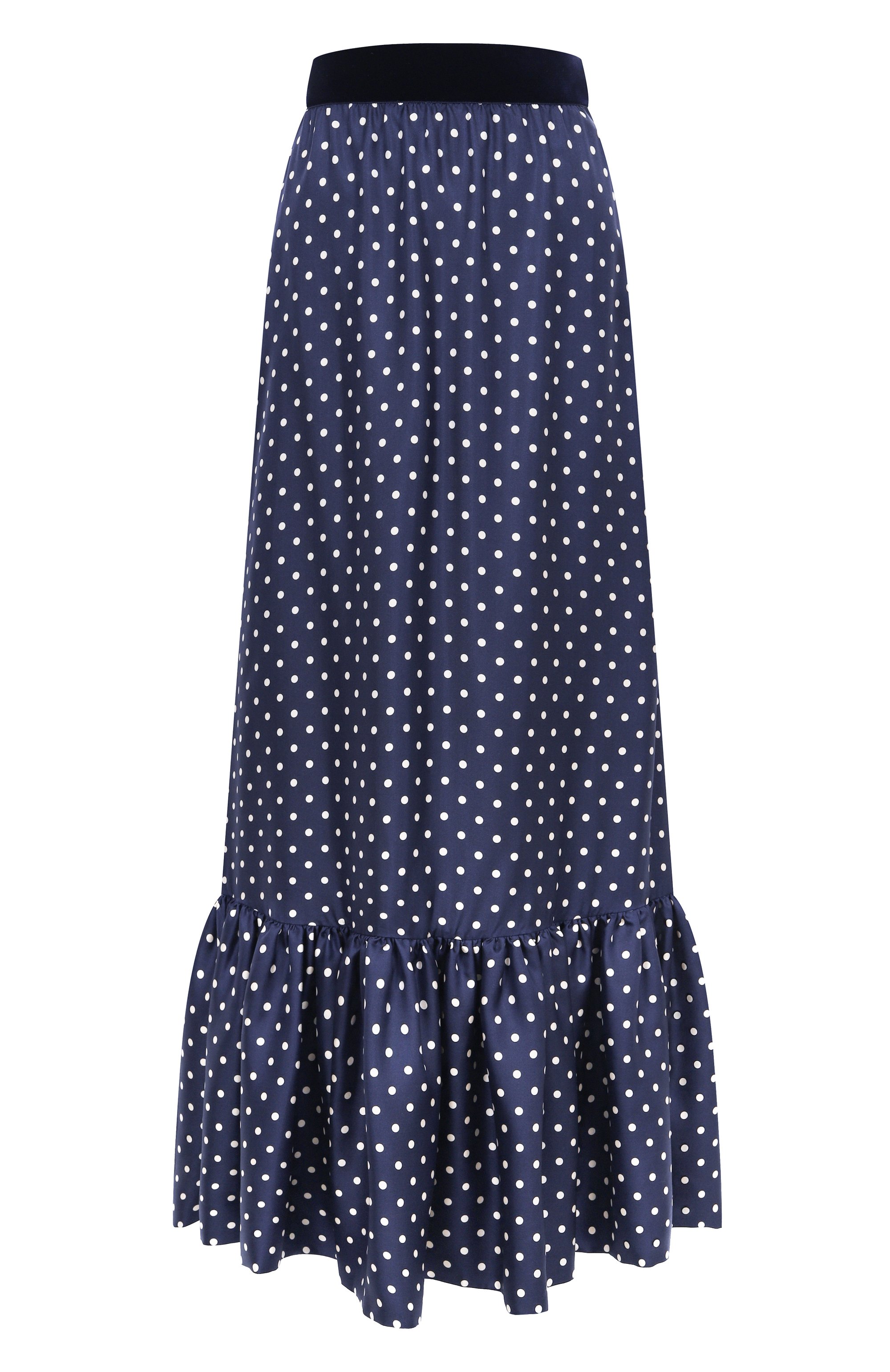 Шелковая юбка VALENTINO, арт. 7B3RADS1/9ML, фото 1