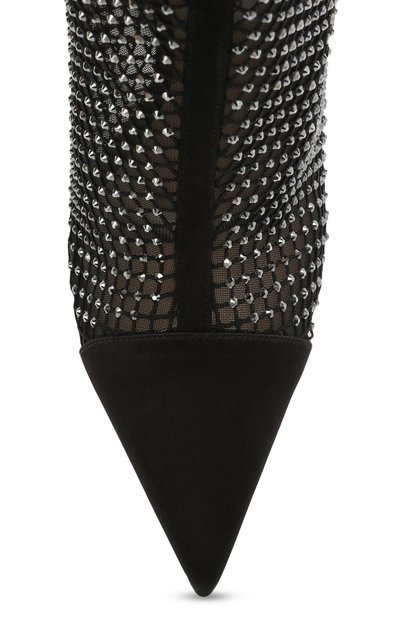 Комбинированные ботильоны marquis 100 JIMMY CHOO, арт. MARQUIS 100/UEU, фото 5