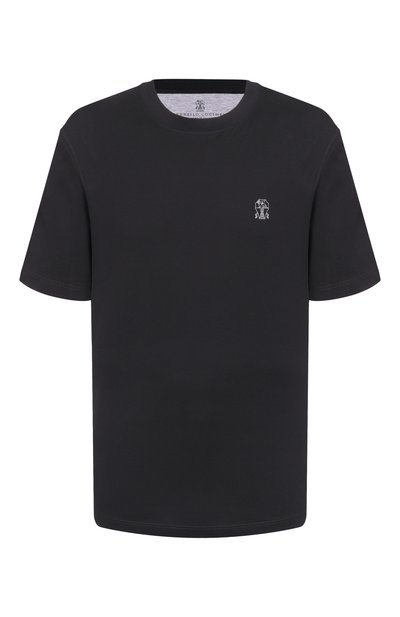 Хлопковая футболка BRUNELLO CUCINELLI, арт. M0B138440, фото 1