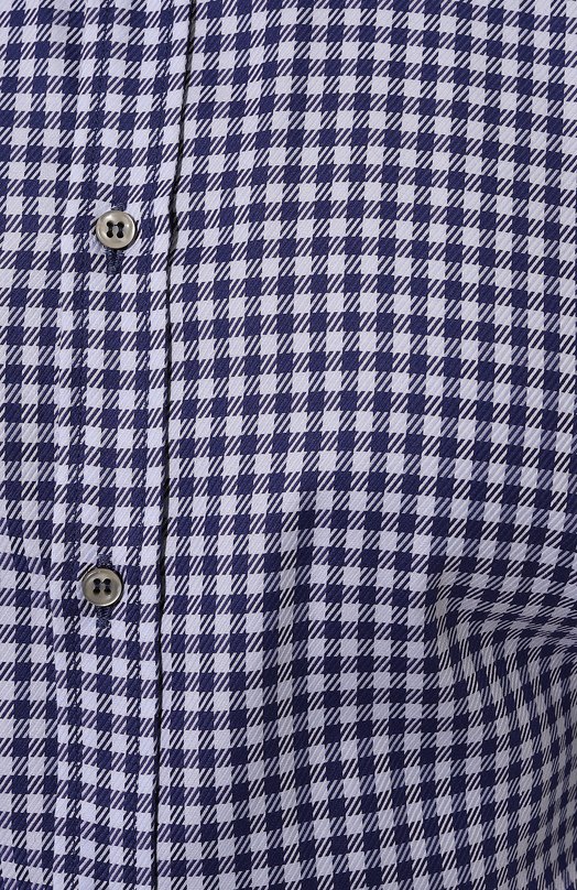 Хлопковая рубашка Paul&Shark 14313151CF Синий  14313151CF Фото 5