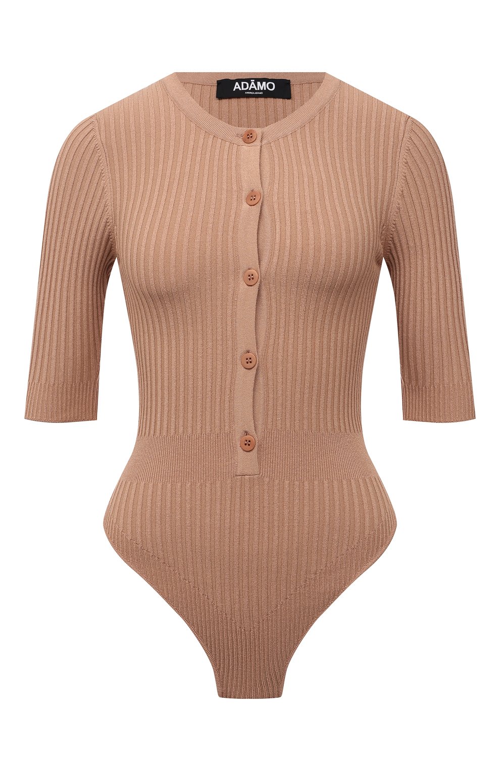Боди ANDREADAMO бежевого цвета по цене 43100 руб., арт. ADSS21B001014470, фото 1 Боди ANDREADAMO, арт. ADSS21B001014470, фото 1