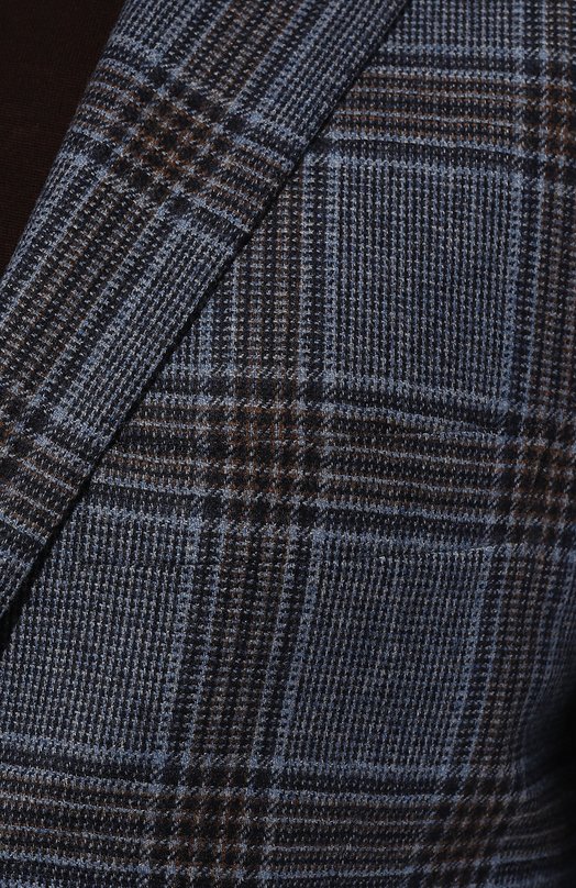 Шерстяной пиджак Corneliani 946002-9416216 Синий  946002-9416216 Фото 7