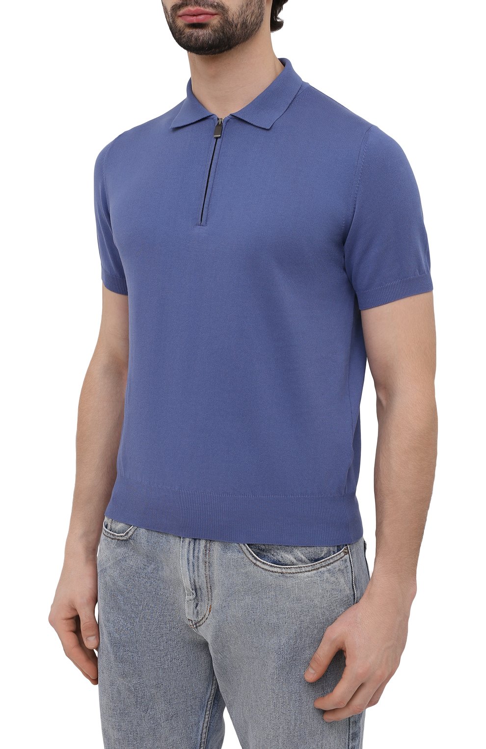 Хлопковое поло CANALI, арт. C0454/MK00145, фото 3
