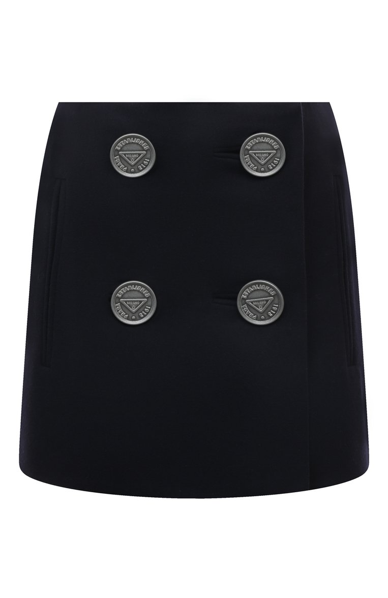Шерстяная юбка PRADA, арт. P119TC-W3Q-F0008-212, фото 1