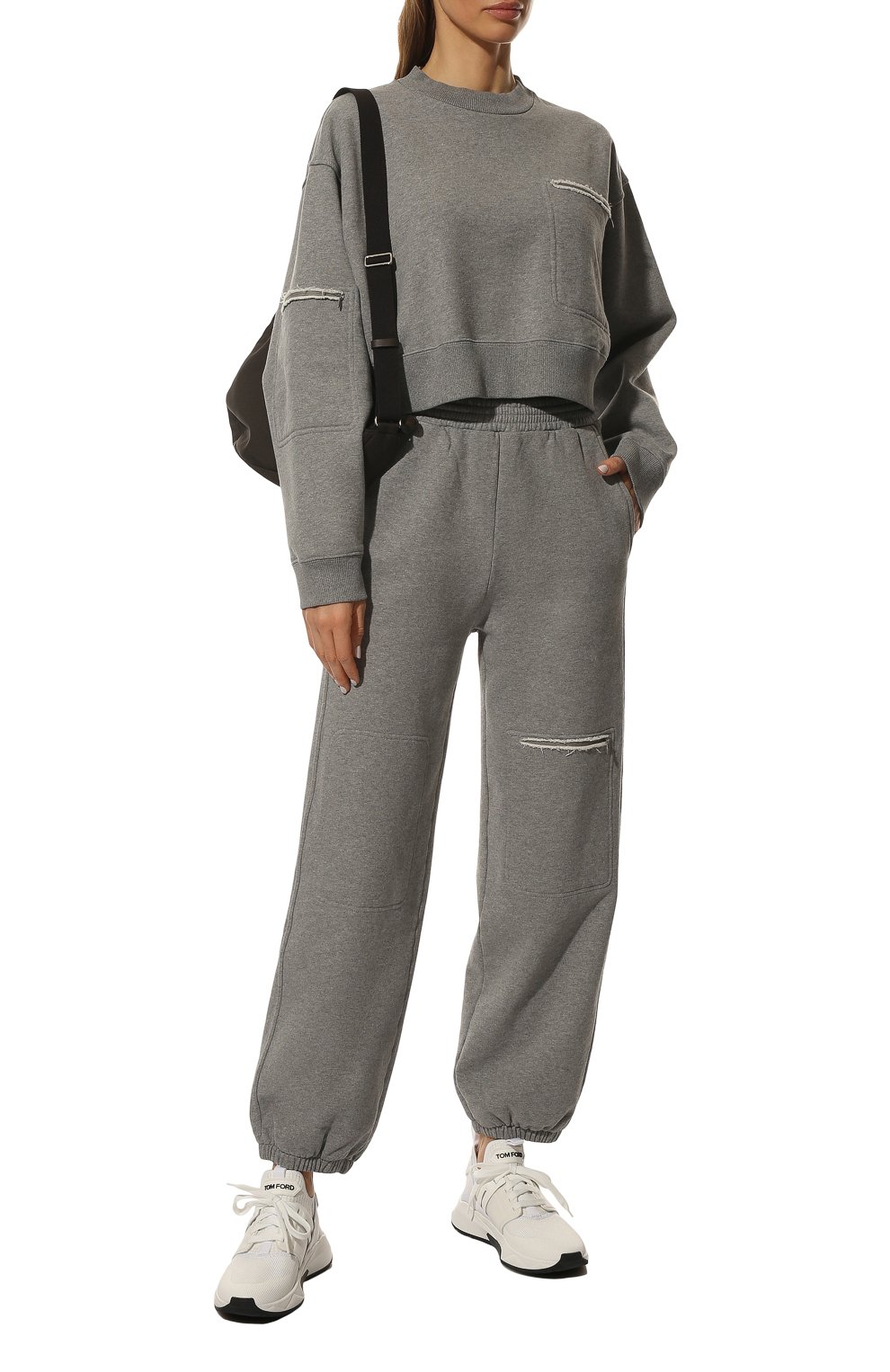 Хлопковый свитшот MM6, арт. S52GU0163/S25387, фото 2