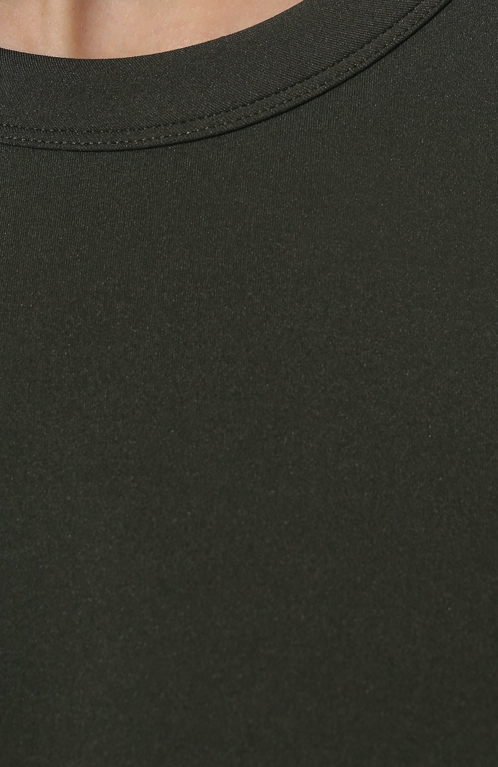 Футболка DRIES VAN NOTEN хаки цвета по цене 35650 руб., арт. 221-031151-4308, фото 5 Футболка DRIES VAN NOTEN, арт. 221-031151-4308, фото 5