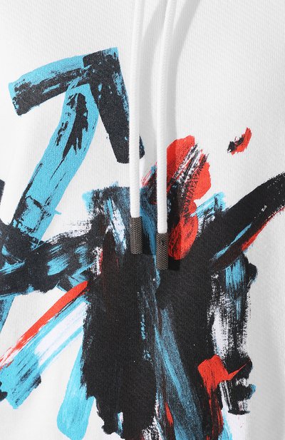 Хлопковое худи OFF-WHITE, арт. 0WBB032R20F301280130, фото 5