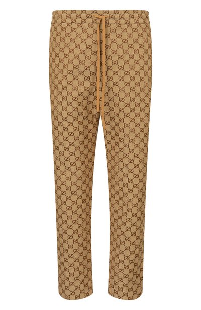 Мужские хлопковые брюки GUCCI, арт. 569769/ZKU09