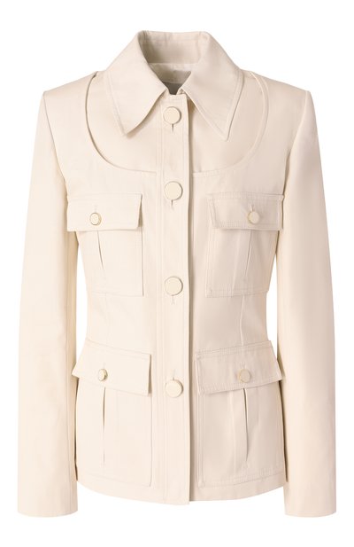 Женский хлопковый жакет NINA RICCI, арт. 25PCVE010/C01086