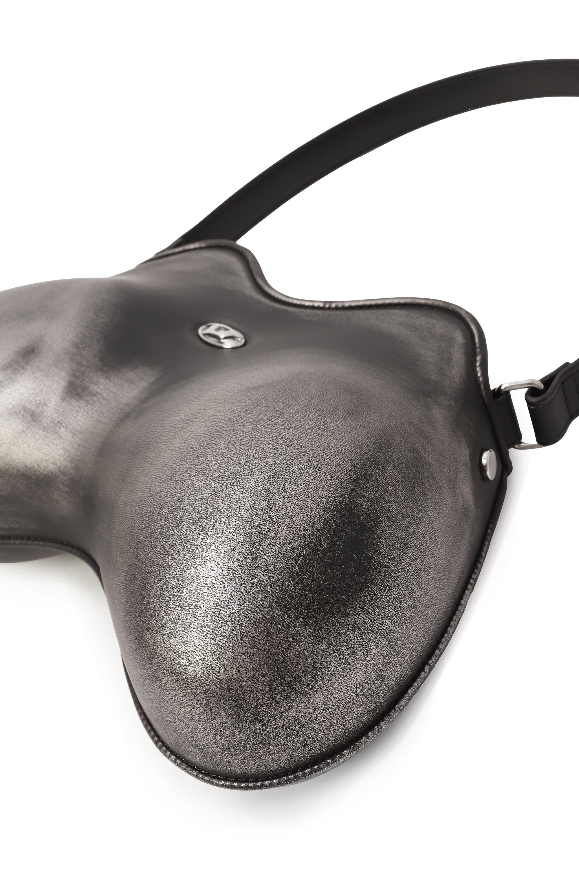 Сумка double-d DIESEL серого цвета по цене 62800 руб., арт. X10327/P8241, фото 3 Сумка double-d DIESEL, арт. X10327/P8241, фото 3