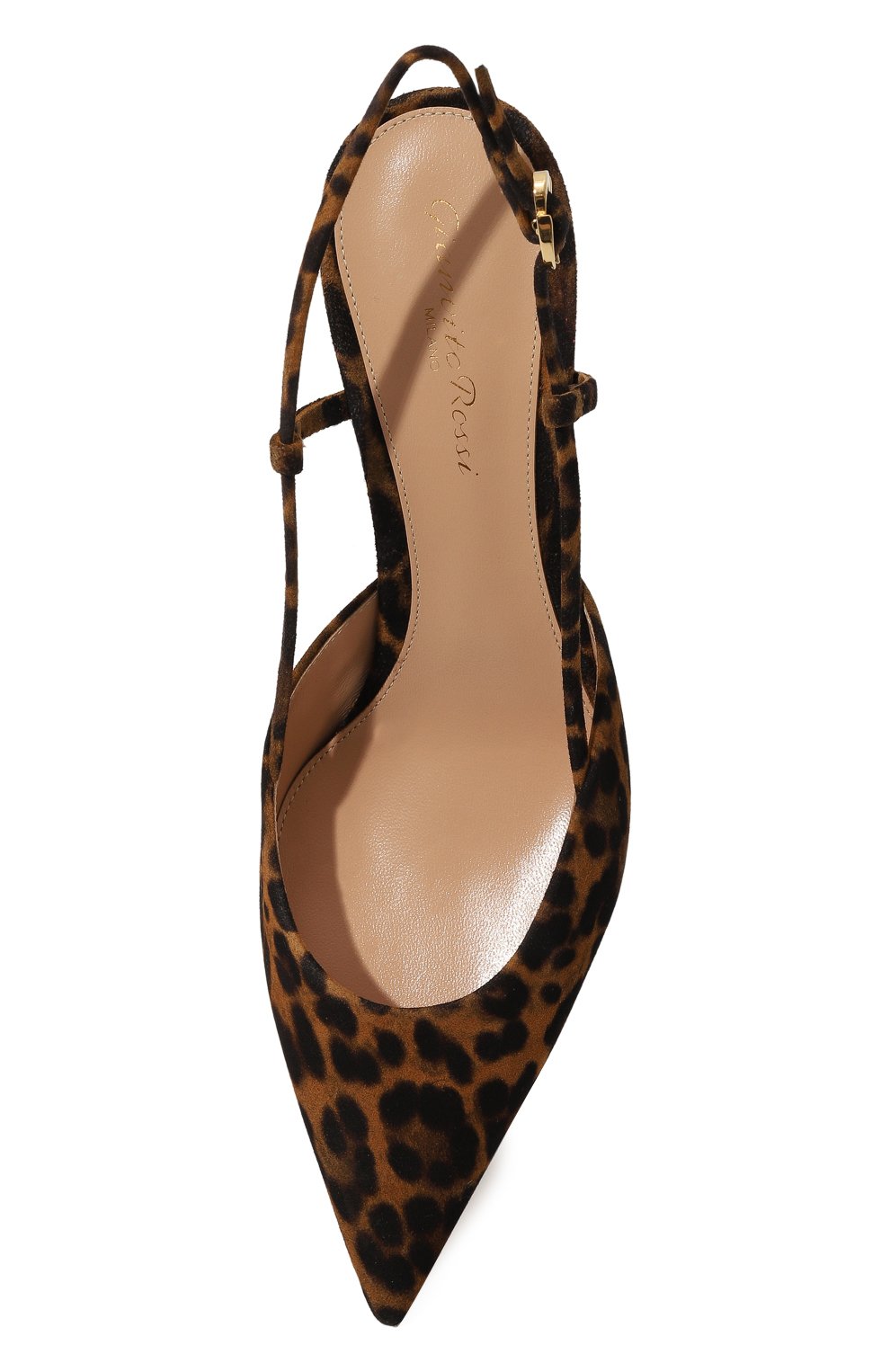 Замшевые туфли ascent 55 GIANVITO ROSSI, арт. G95332.CMD/U, фото 6