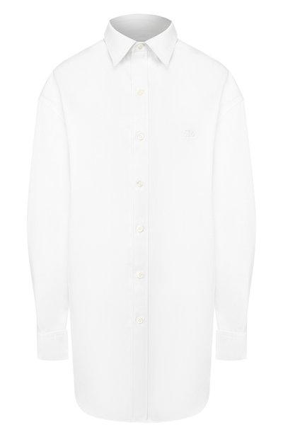 Женская хлопковая рубашка BALENCIAGA, арт. 572582/TEP11
