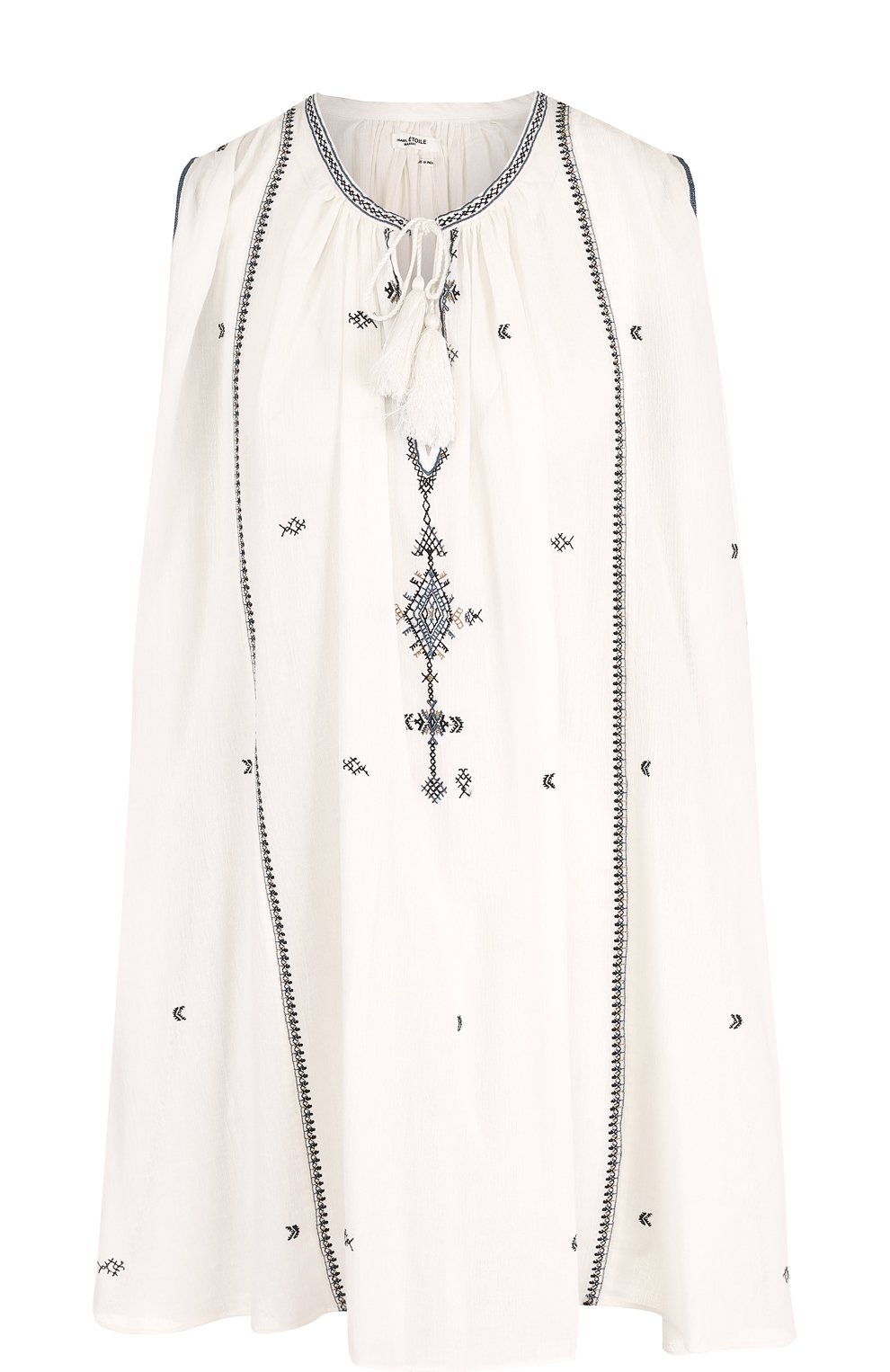 Хлопковое мини-платье свободного кроя ISABEL MARANT ETOILE, арт. R01072-18P031E/MALYA, фото 1