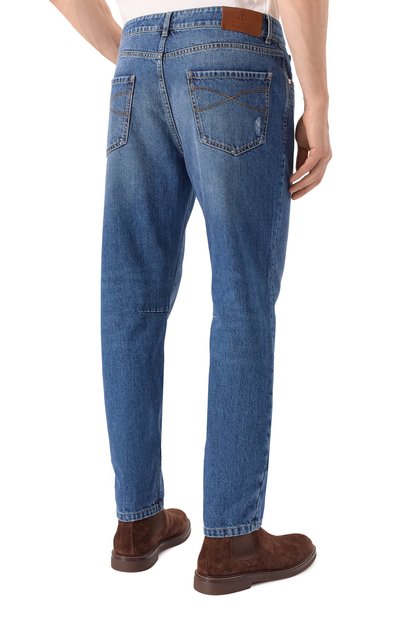 Джинсы leisure fit BRUNELLO CUCINELLI, арт. M241PB2348, фото 4