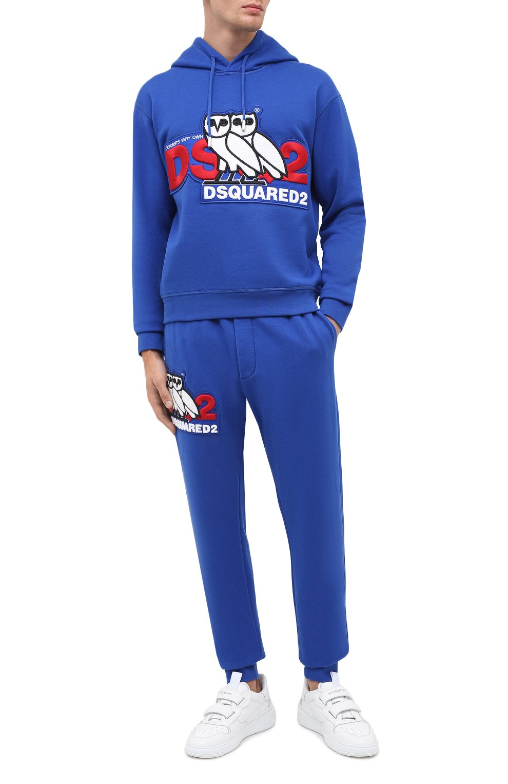 Хлопковое худи d2 x ovo DSQUARED2, арт. S74GU0458/S25042, фото 2