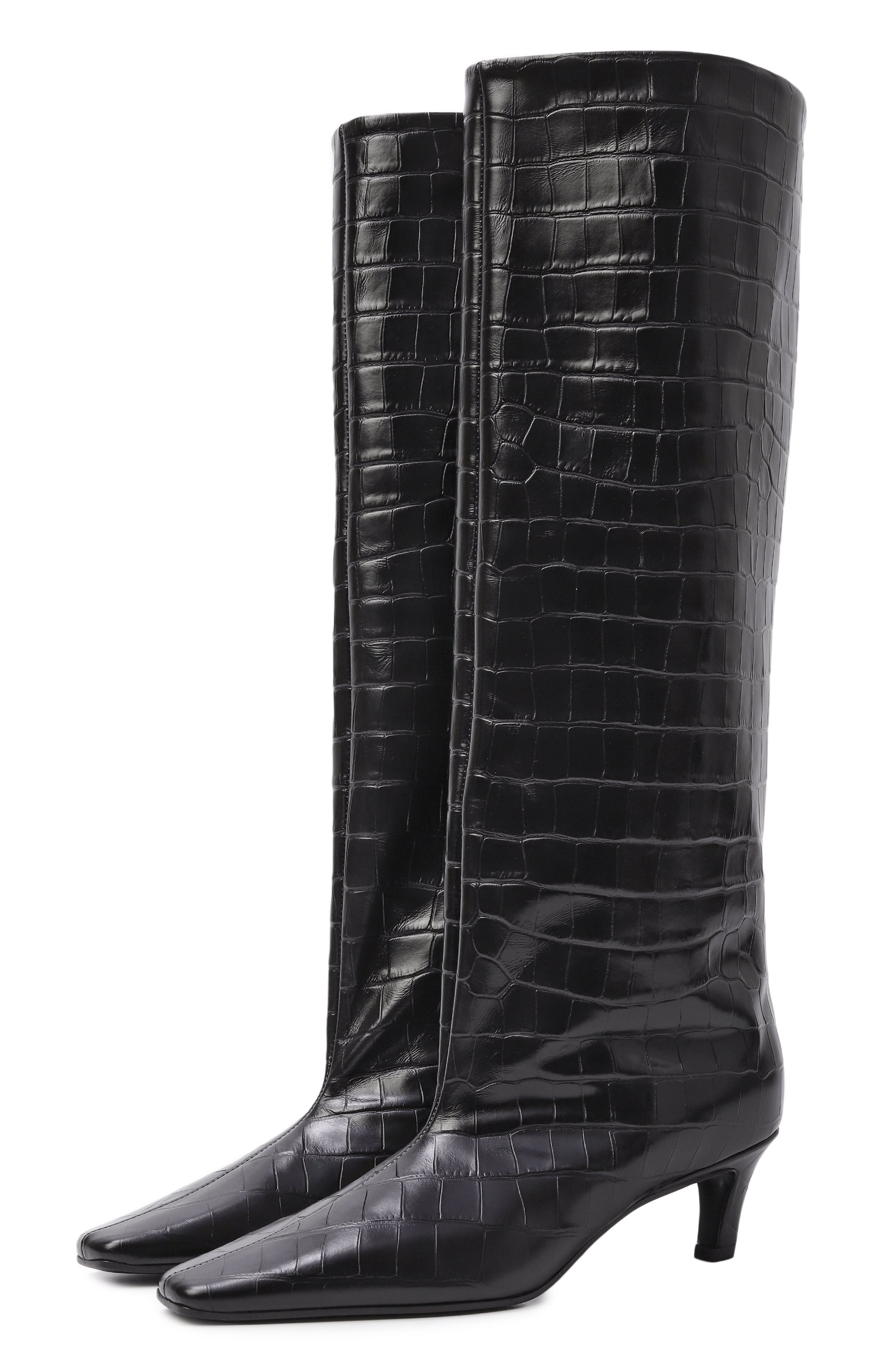 Кожаные сапоги TOTEME, арт. 243-WAS0169-LE0076, фото 1