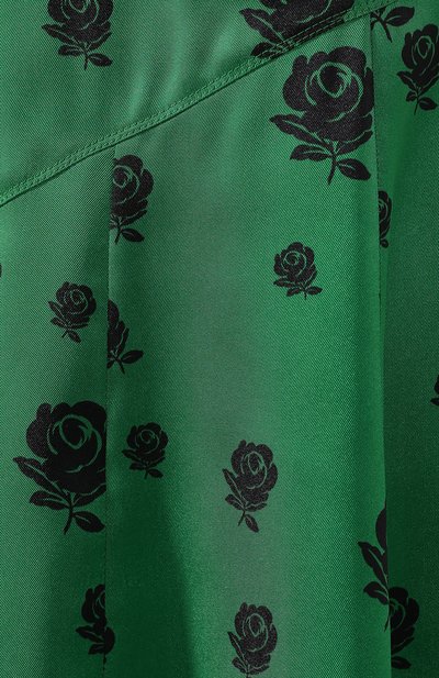 Юбка с принтом KENZO зеленого цвета по цене 58800 руб., арт. 2JU09554G, фото 5 Юбка с принтом KENZO, арт. 2JU09554G, фото 5