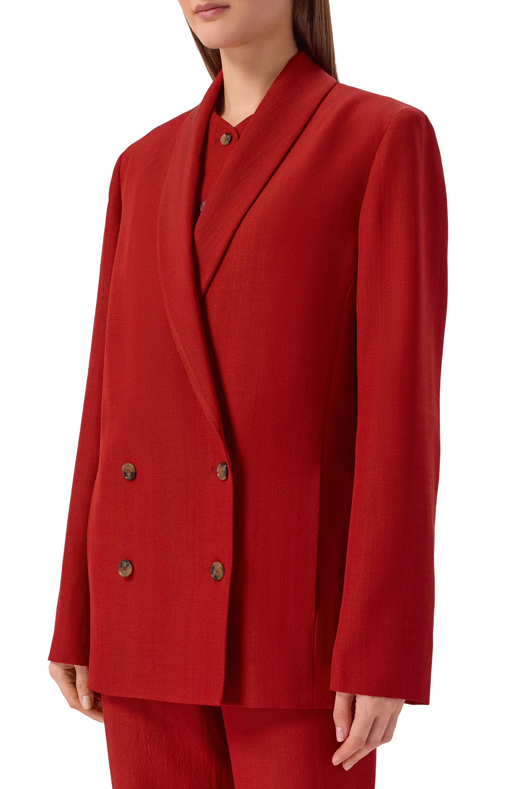 Жакет из вискозы и шерсти LOULOU DE SAISON, арт. MINKA, фото 3