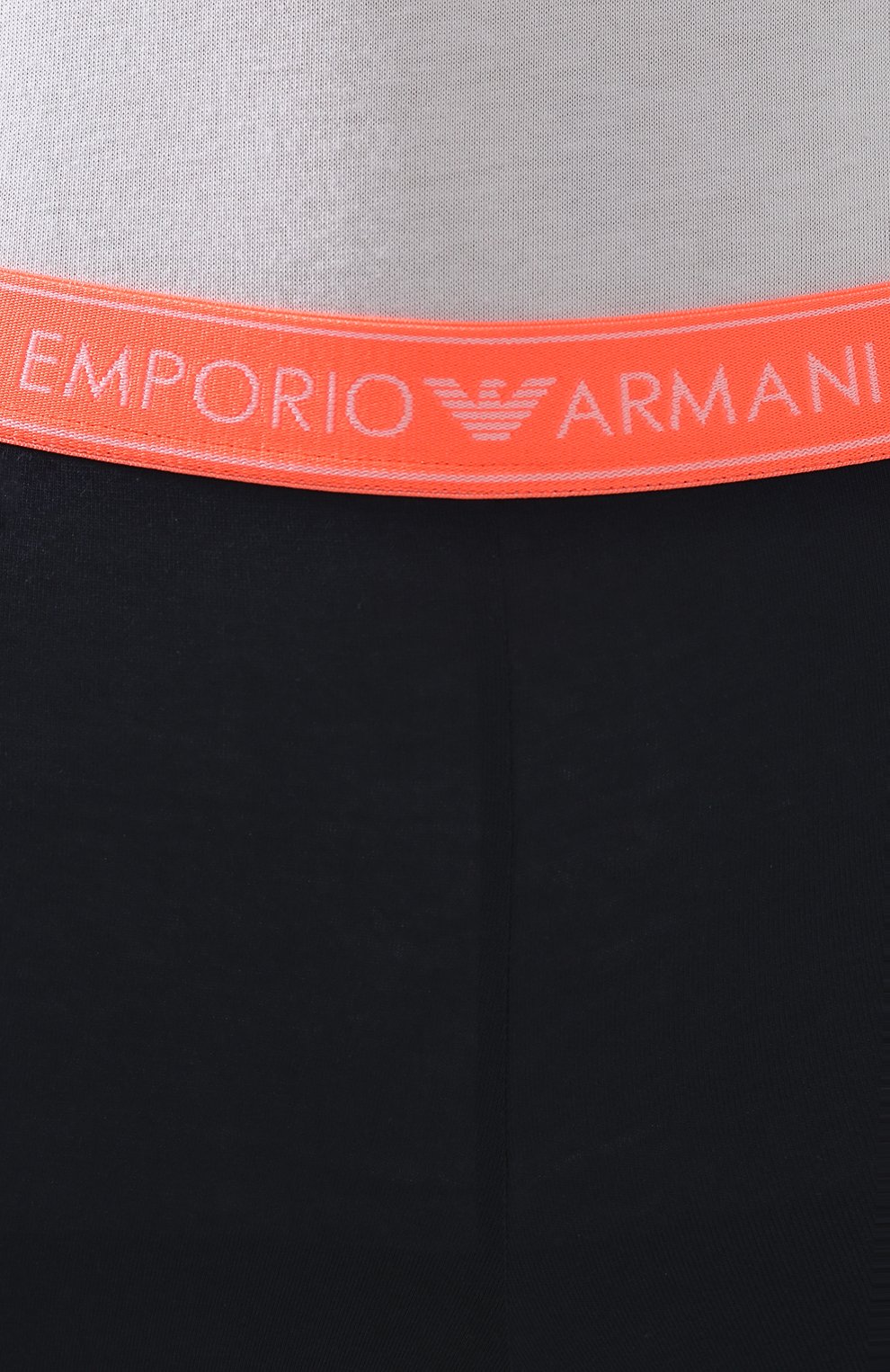 Хлопковые легинсы EMPORIO ARMANI темно-синего цвета по цене 8995 руб., арт. 164162/9P317, фото 5 Хлопковые легинсы EMPORIO ARMANI, арт. 164162/9P317, фото 5
