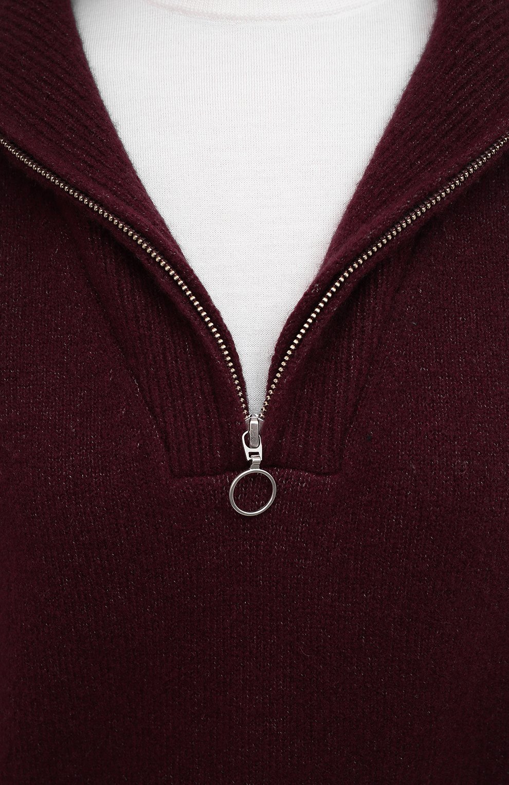 Свитер ISABEL MARANT ETOILE бордового цвета по цене 53950 руб., арт. PU0766-20A081E/FANCY, фото 5 Свитер ISABEL MARANT ETOILE, арт. PU0766-20A081E/FANCY, фото 5