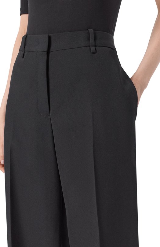 Шерстяные брюки Jil Sander J02KA0347/J40002 Чёрный  J02KA0347/J40002 Фото 5